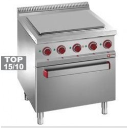 Cuisinière électrique Nikura AGC5050HPE, combinée Gaz, 2 feux, double  plaque chauffante, four à Gaz